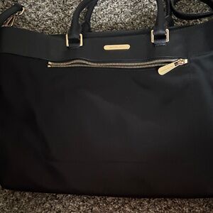 Michael Kors Black and Gold Tote
